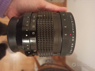 Obbiettivo russo Kaleynar 3b 150mm f/2.8