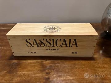 Vino Sassicaia magnum 2008