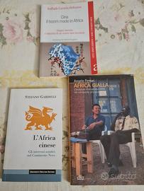 n.3 libri su Cina e Africa 