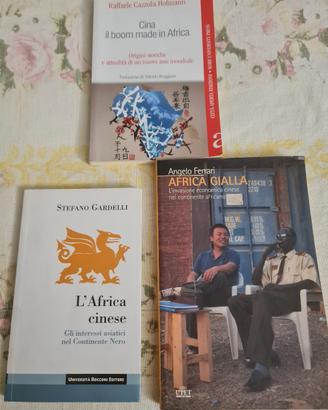 n.3 libri su Cina e Africa 