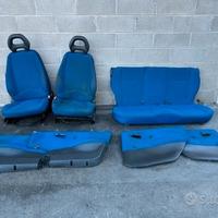 Sedili blu chiaro Fiat Punto 2000 5 porte