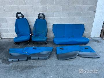 Sedili blu chiaro Fiat Punto 2000 5 porte