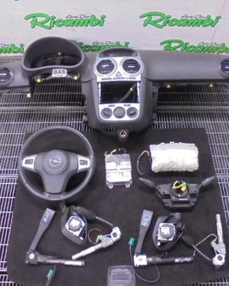 KIT AIRBAG PER OPEL CORSA D ANNO 2009