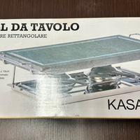 Grill da tavolo Kasanova con pietra ollare