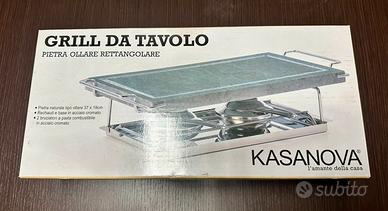 Grill da tavolo Kasanova con pietra ollare