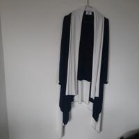 Cardigan donna Blu e Bianco taglia unica
