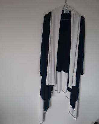 Cardigan donna Blu e Bianco taglia unica