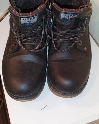 Scarpe US Polo cuoio mis.44 UK 9  1/2