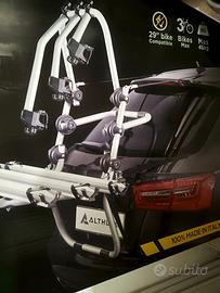 Portabici da auto x 3 bici