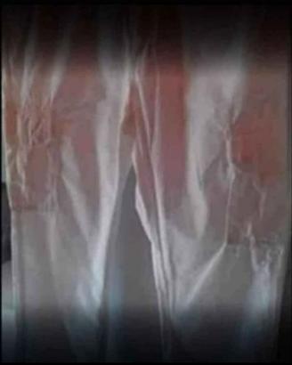 Pantalone bianco con tasche laterali TG 52