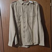 CAMCIA PURA CANAPA NUOVA CON ETICHETTA -  CIMALP