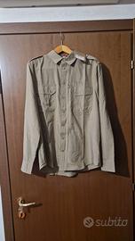 CAMCIA PURA CANAPA NUOVA CON ETICHETTA -  CIMALP