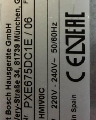 Piano Induzione Bosch PXE675DC1E