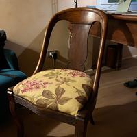 2 sedie stile impero 1800