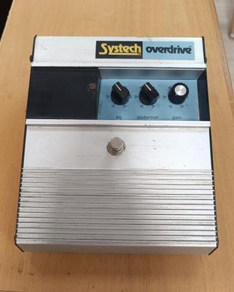 Systech overdrive  fuzz pedale vintage