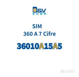 Sim Tim 360 a 7 cifre
