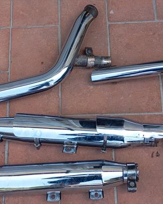 Scarico originale Harley Davidson softail Heritage