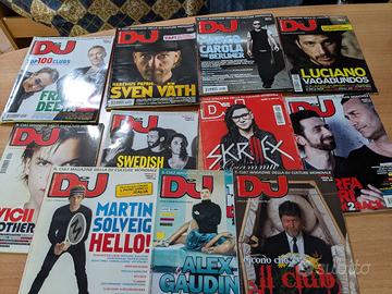N.11 RIVISTE DJ MAG MUSICA ELETTRONICA 