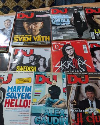 N.11 RIVISTE DJ MAG MUSICA ELETTRONICA 