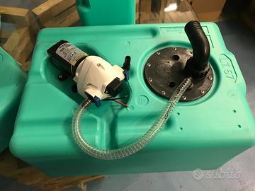 Serbatoio acqua 39-42-57L con pompa maggiorata