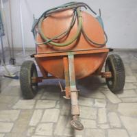 Carrello cisterna acqua per trattore