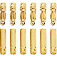 Set 10 Paia Connettori Banana 4mm per LiPo