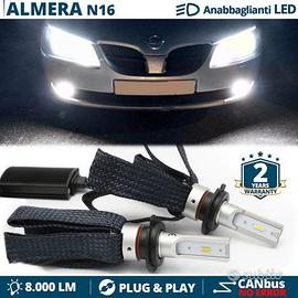 Kit LED H7 CANbus per Nissan Almera N16 Luci 6500K