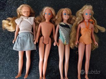 BARBIE SKIPPER 4 BAMBOLE VINTAGE 