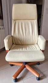 poltrona ufficio in Pelle