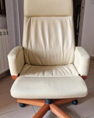 poltrona ufficio in Pelle