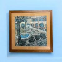 Van Gogh stampa “giardino ospedale Saint Paul”