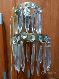 coppia di applique vintage 