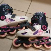 pattini in linea per bambina.