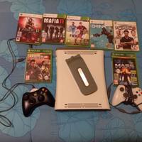 Xbox 360+ 2 pad+ 2 hard disk+ 7 giochi