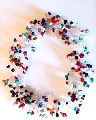 collana lunga 3 metri doppio o triplo filo