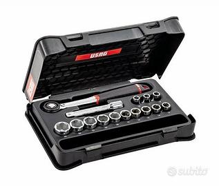 Set bussole USAG 604 1/2 ED 15pz Nuovo Sigillato