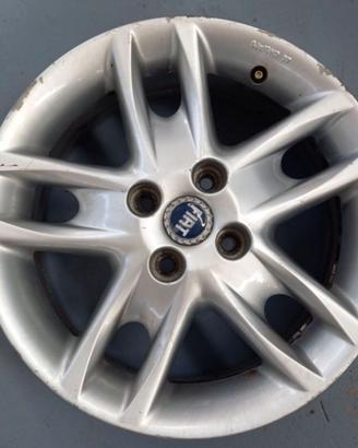 4 Cerchi in lega raggio 15 r15 originali fiat
