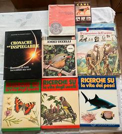 Libri animali, natura e misteri – 8 volumi