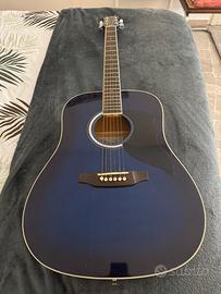 Chitarra acustica Eko Est. 1959 – colore blu