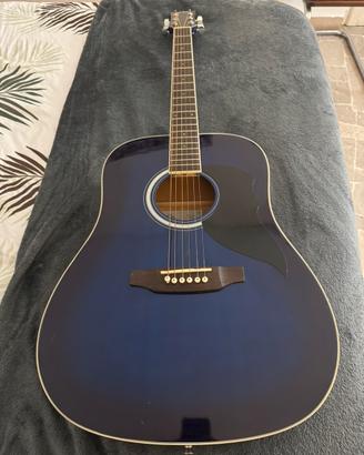 Chitarra acustica Eko Est. 1959 – colore blu