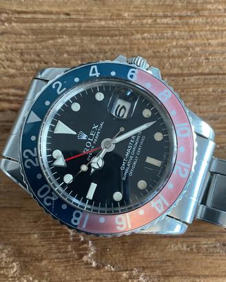 Rolex 1675 GMT Master Pepsi Long E,  Box&Papers,