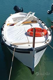 Barca Gozzo  Cinqueterre 4.80 + motore Mercury 9.9