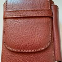 Portasigarette in pelle vintage