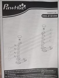 divisore auto pawhut d00-016v00bk MODIFICATO