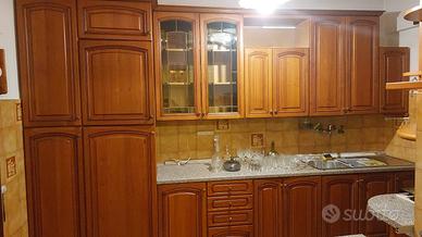 Cucina componibile legno massello