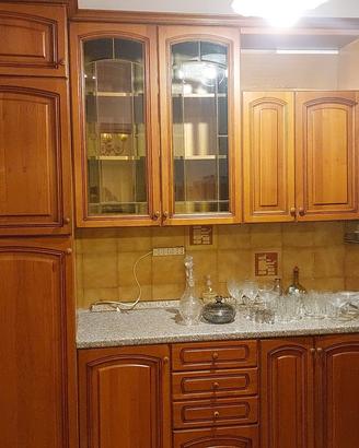 Cucina componibile legno massello
