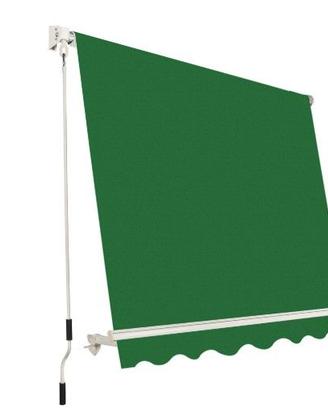TENDA DA SOLE ARQUATI DI COLORE VERDE PER BALCONE