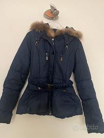 Piumino corto blu