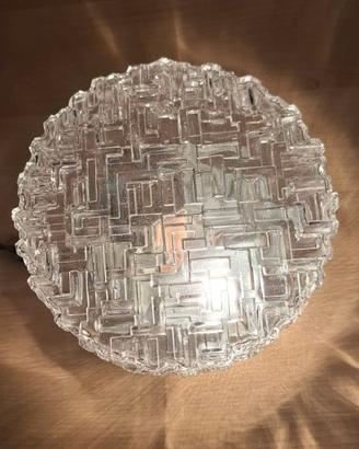 LAMPADA TONDA VINTAGE DA SOFFITTO O DA PARETE