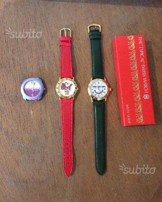 Due orologi per bambini col cinturino in pelle